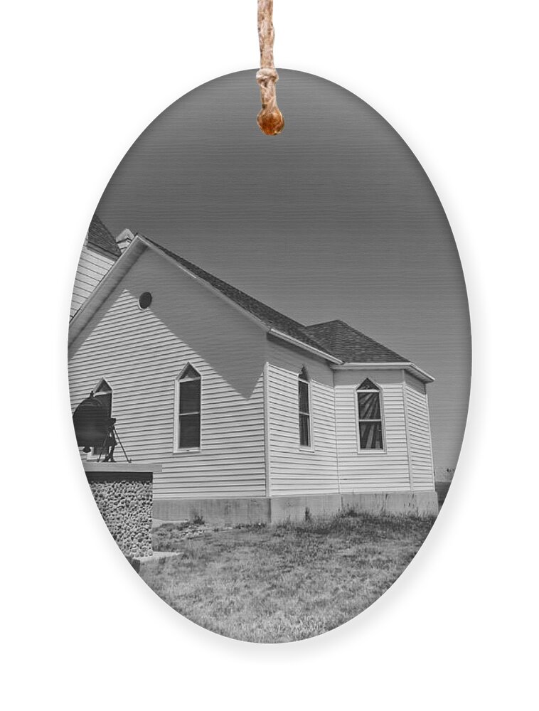 Church Ornament featuring the photograph First Presbyterian Church by Cathy Anderson