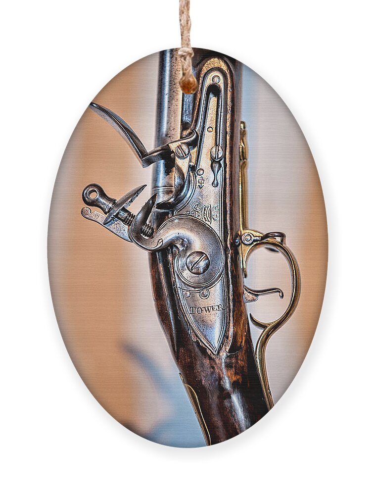 Christopher Holmes Photography Ornament featuring the photograph Flintlock by Christopher Holmes