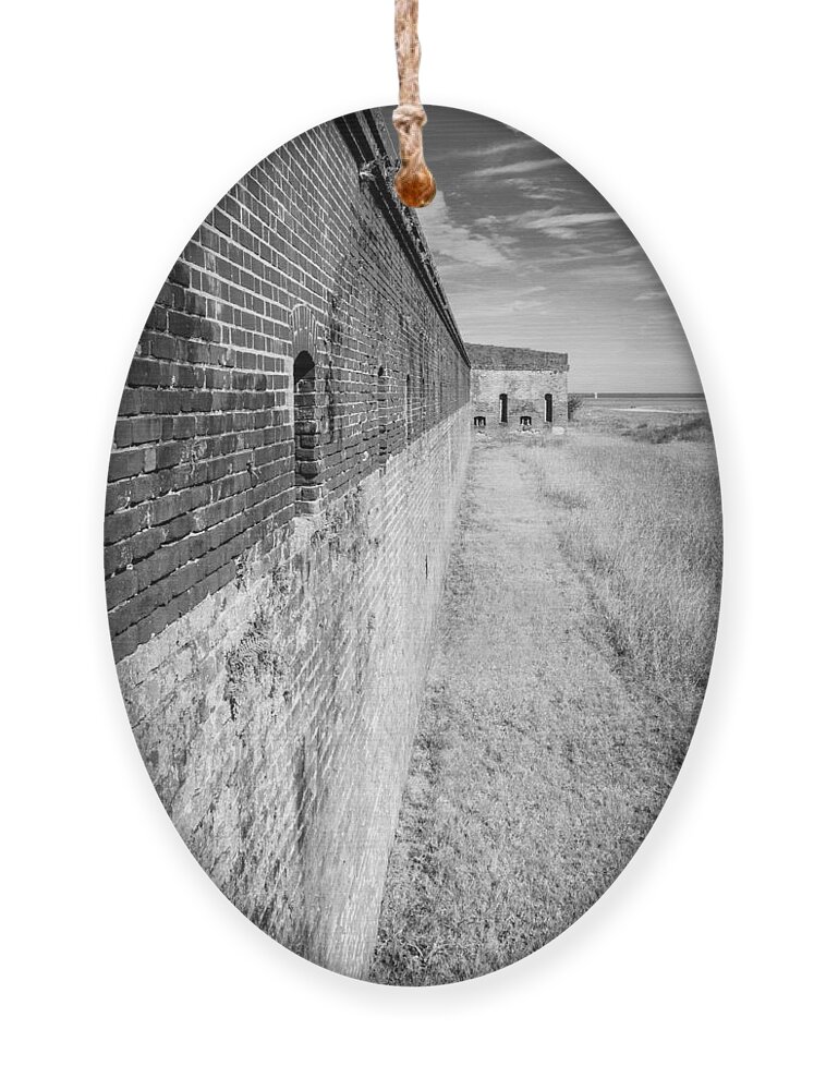 2015 Ornament featuring the photograph Fort Clinch II by Wade Brooks