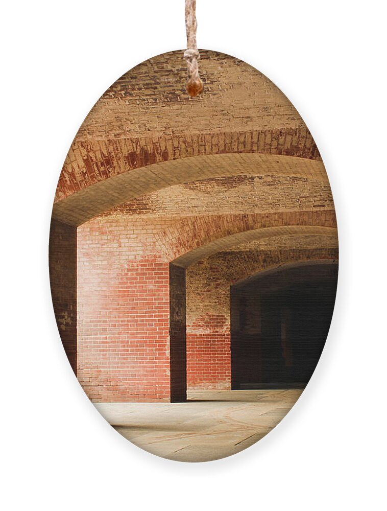 Fort Point Ornament featuring the photograph Fort Point by Suzanne Luft