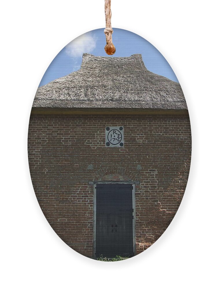 Foxton Ornament featuring the photograph Foxton Dovecote by Richard Reeve