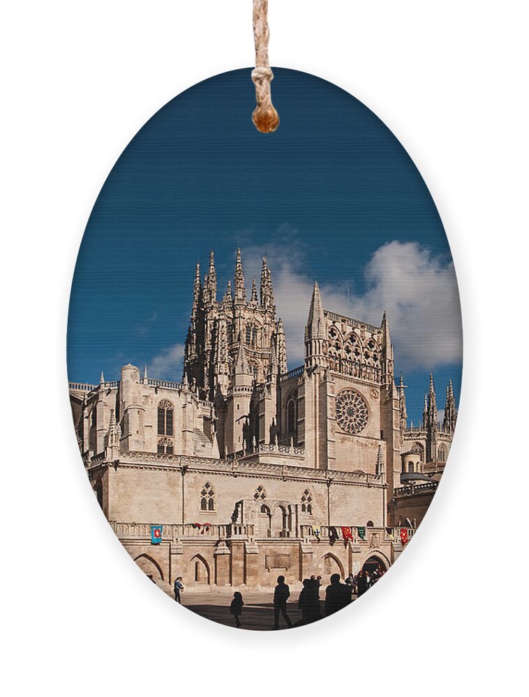 Gothic Ornament featuring the photograph Gothic Cathedral of Burgos by Weston Westmoreland