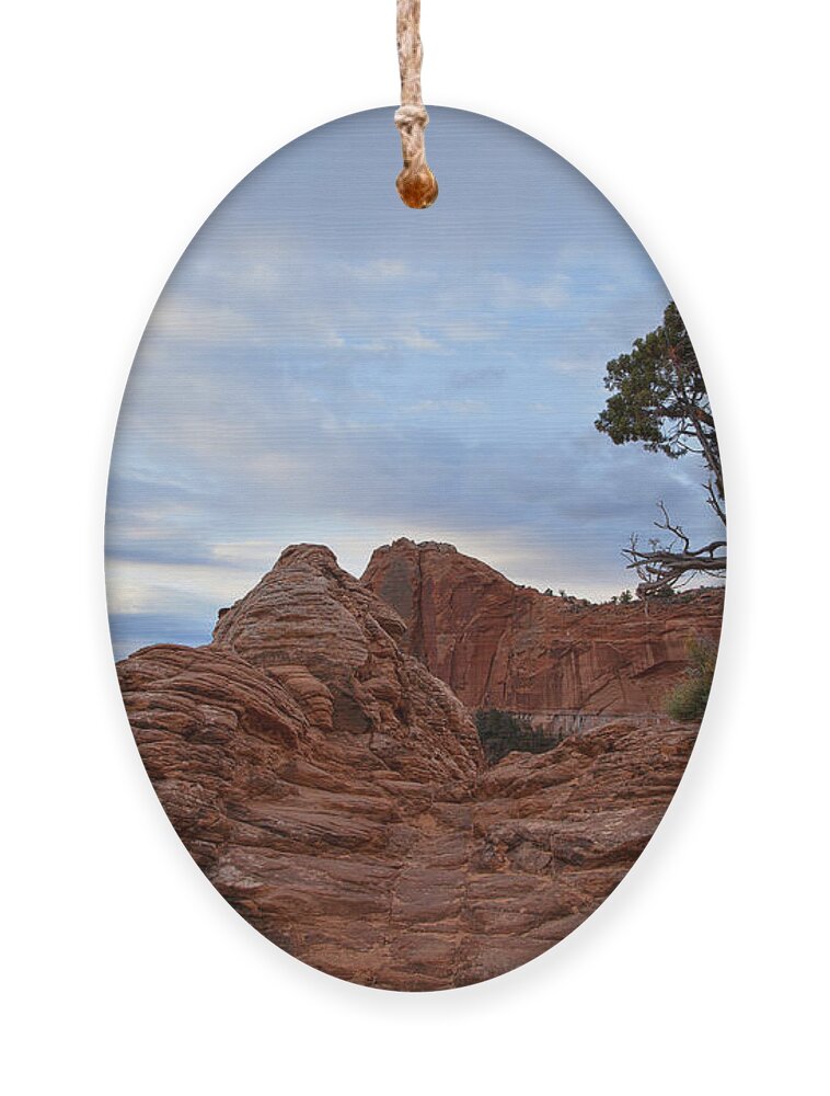 Canyon Lands Ornament featuring the photograph Greet the Dawn by Jim Garrison