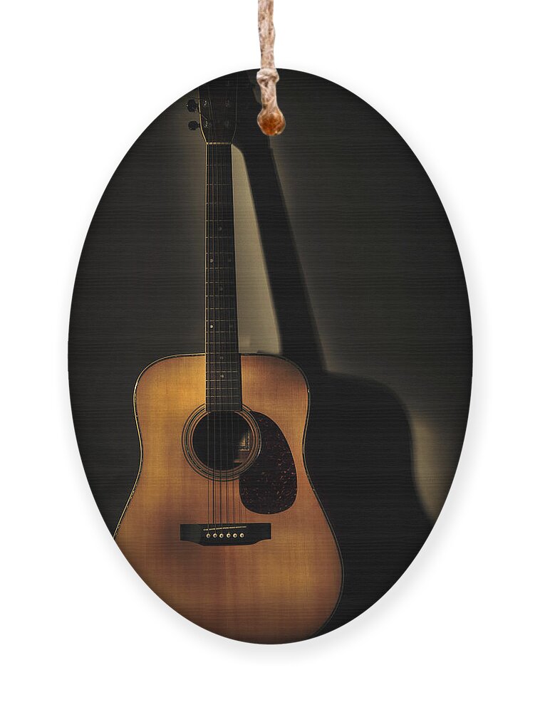 Guitar Ornament featuring the photograph Guitar by Terry DeLuco