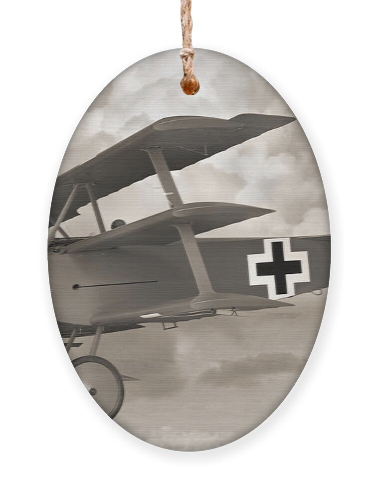 Ww1 Ornament featuring the photograph Here Comes Trouble 3 by Mike McGlothlen