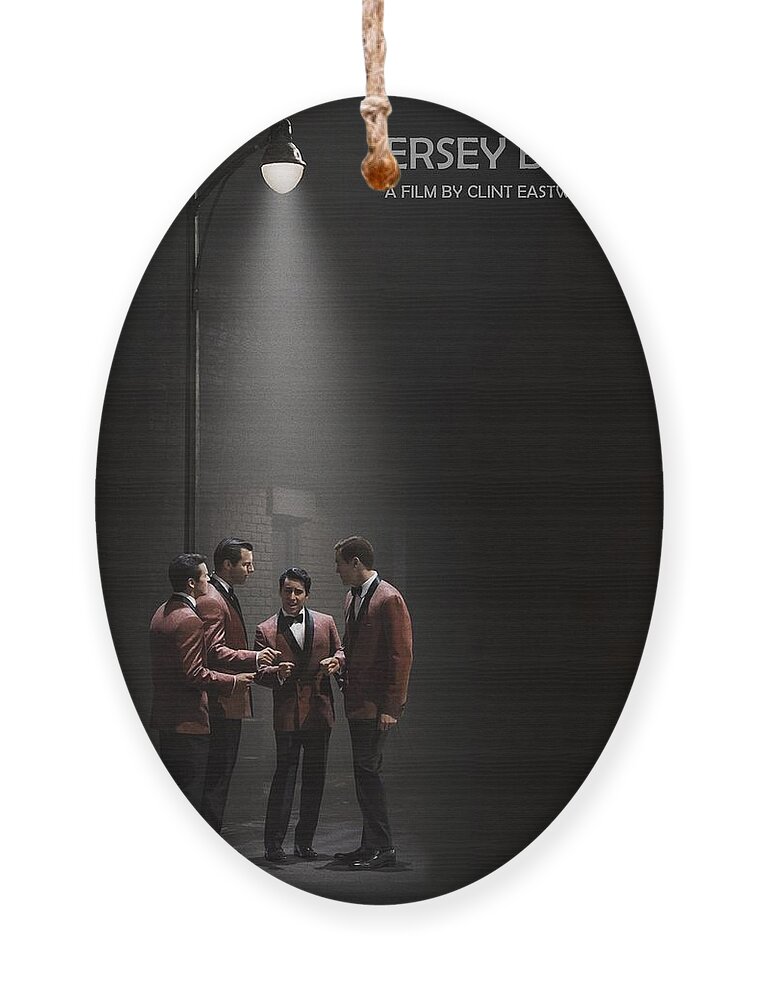 Jersey Boys Ornament featuring the photograph Jersey Boys by Clint Eastwood by Movie Poster Prints