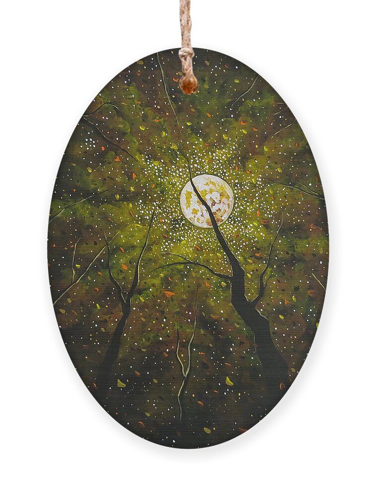 Trees Ornament featuring the painting Lady Starlight by Joel Tesch