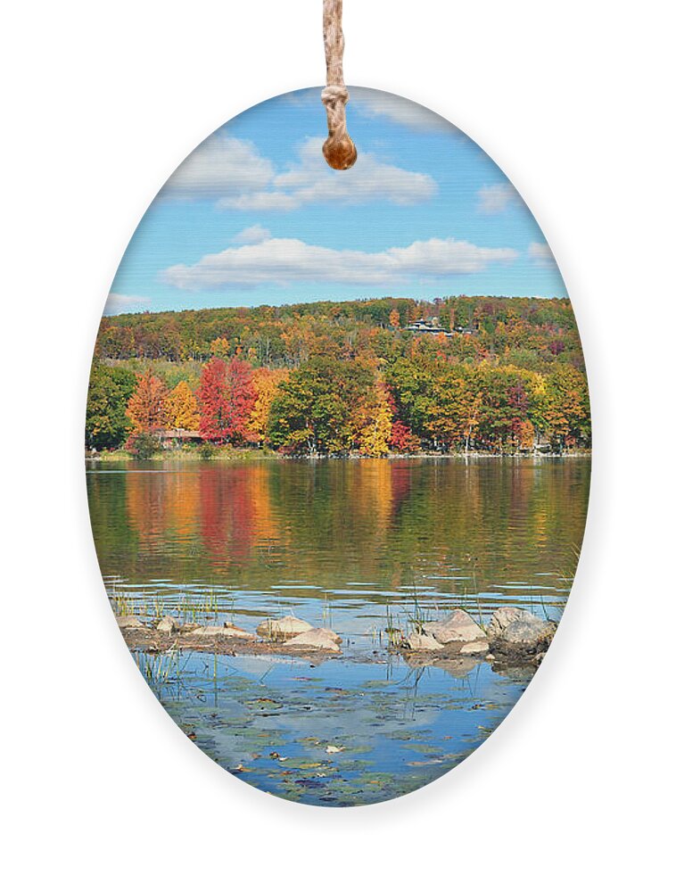 Lake Antoine Ornament featuring the photograph Lake Antoine by Gwen Gibson