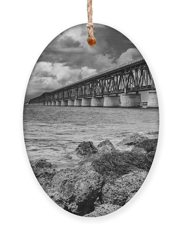Bahia Honda Bridge Ornament featuring the photograph Leap of Faith by Raul Rodriguez