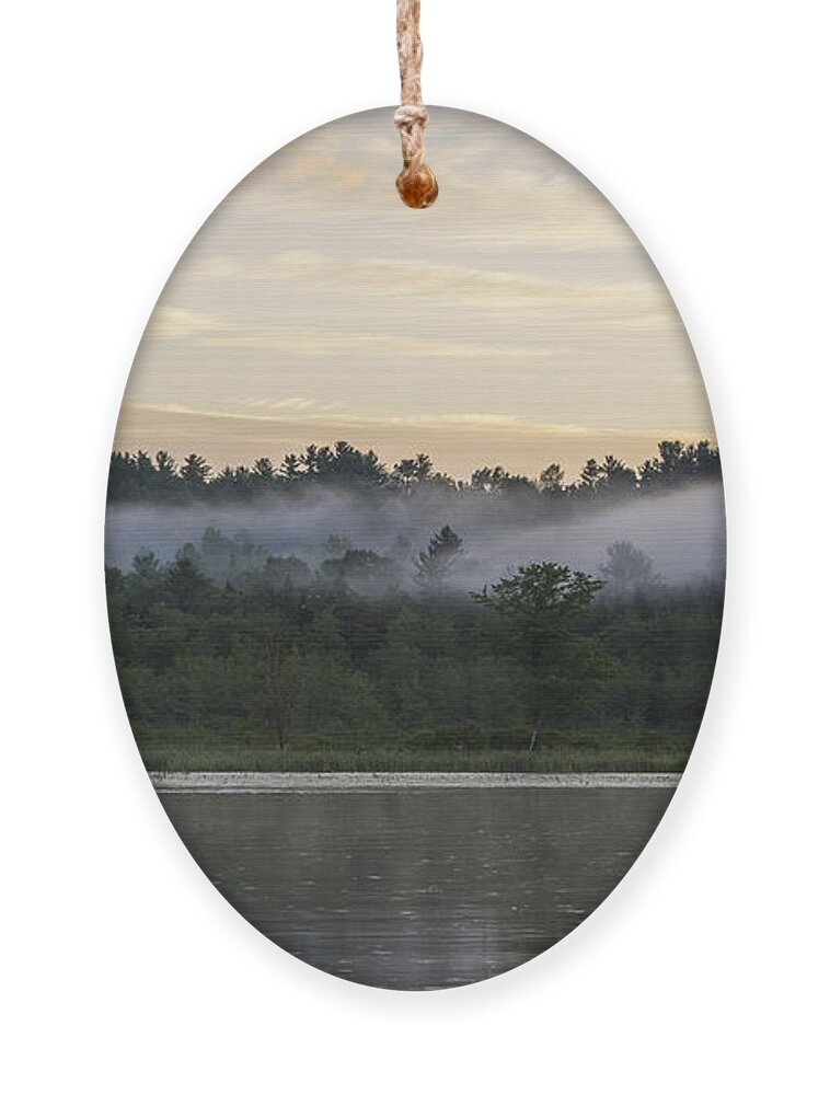 Maine Ornament featuring the photograph Maine Sunrise by Steven Ralser