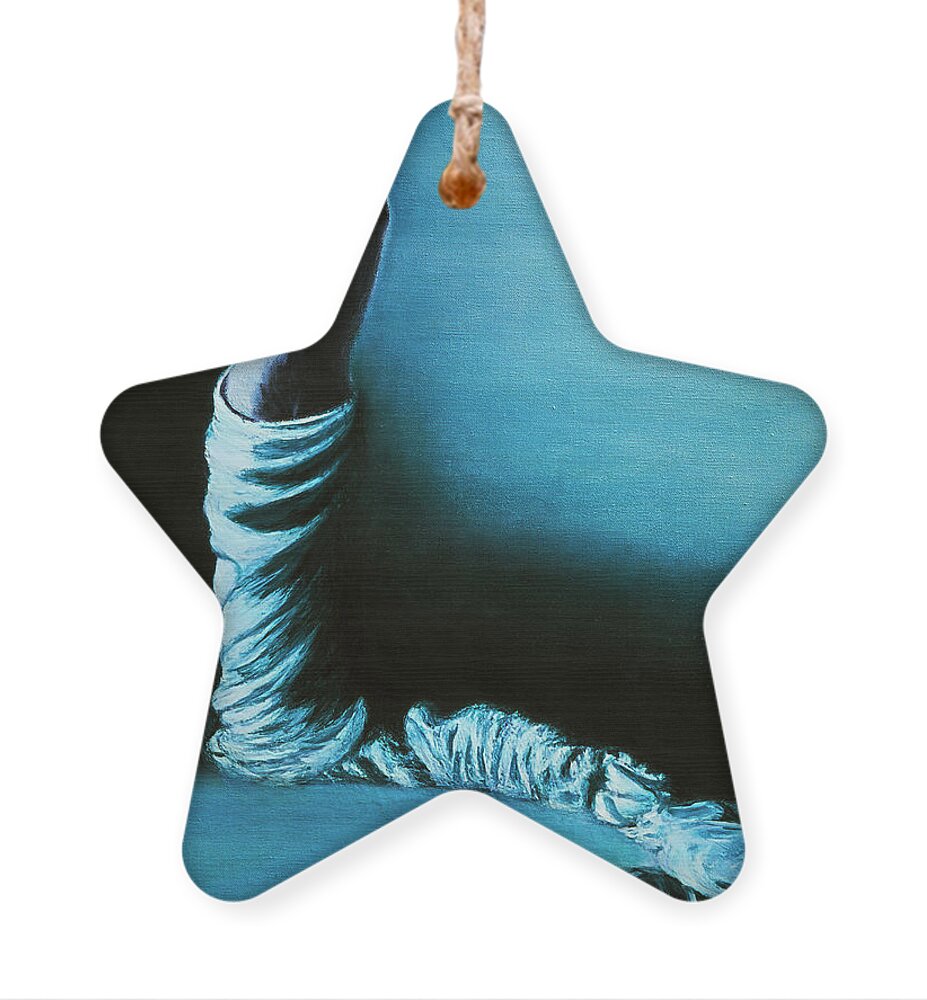 Female Ornament featuring the painting Mermaid Art Print by William Cain