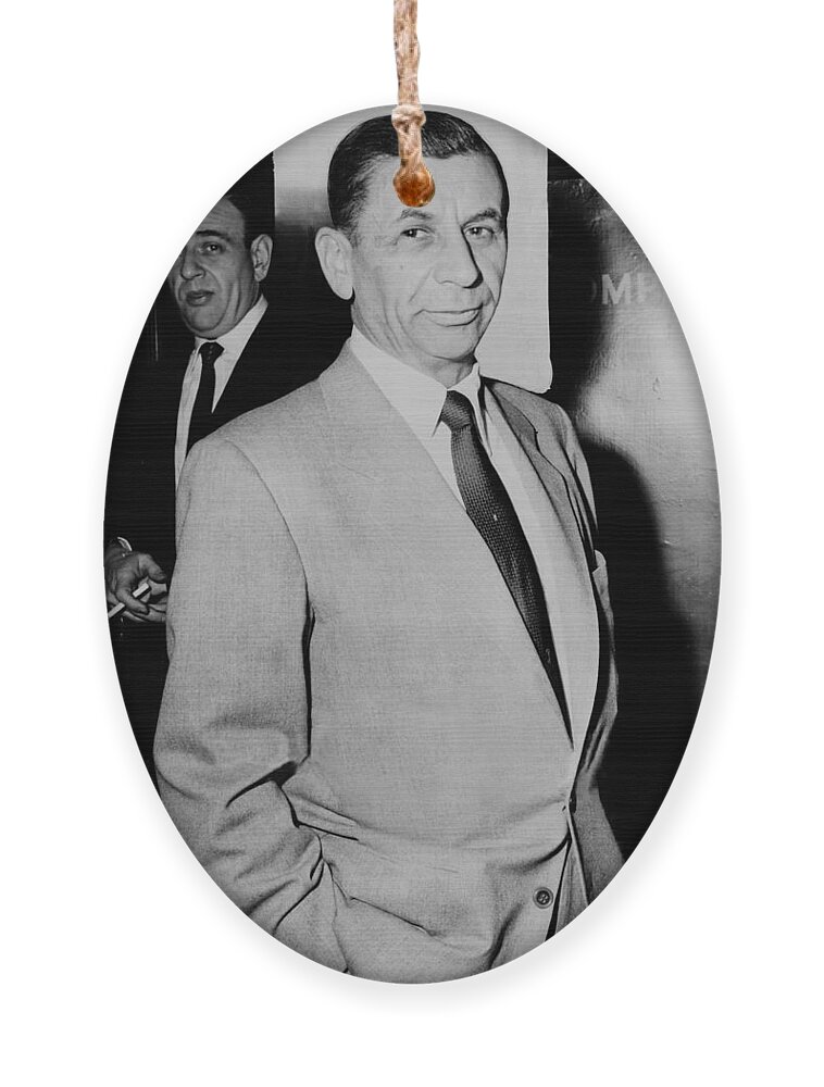 Meyer Lansky - The Mob's Accountant 1957 Ornament by Mountain