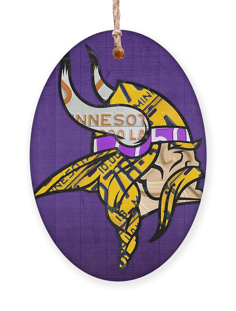 Minnesota Vikings Football Team Retro Logo Minnesota License Plate Art  Poster by Design Turnpike - Fine Art America