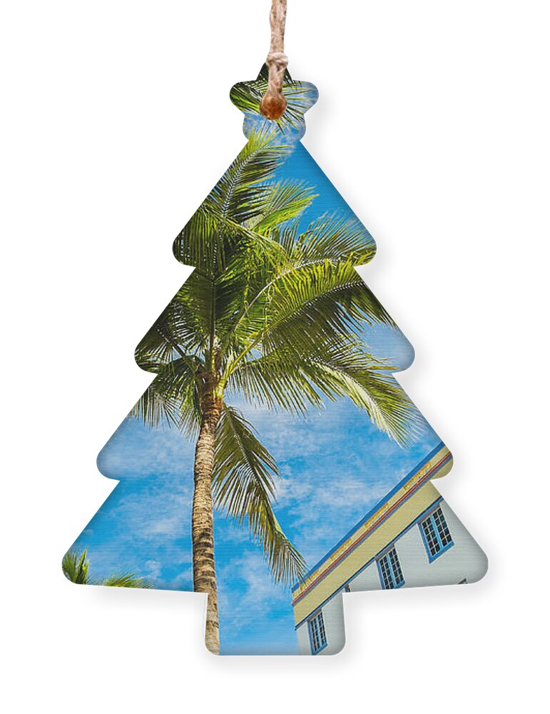 Architecture Ornament featuring the photograph Ocean Drive by Raul Rodriguez