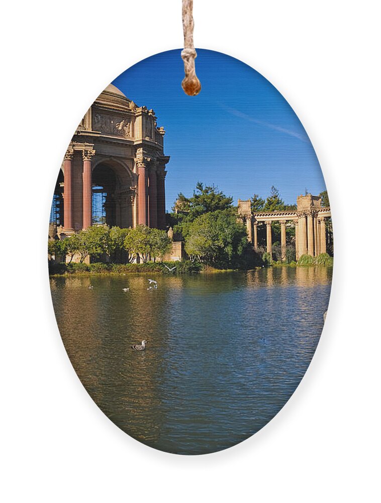 Architecture Ornament featuring the photograph Palace of Fine Arts by Jeff Goulden
