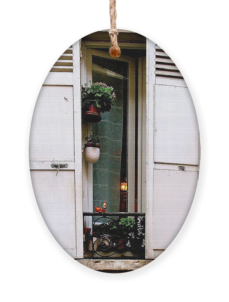 Paris Ornament featuring the photograph Piano Lessons by Ira Shander