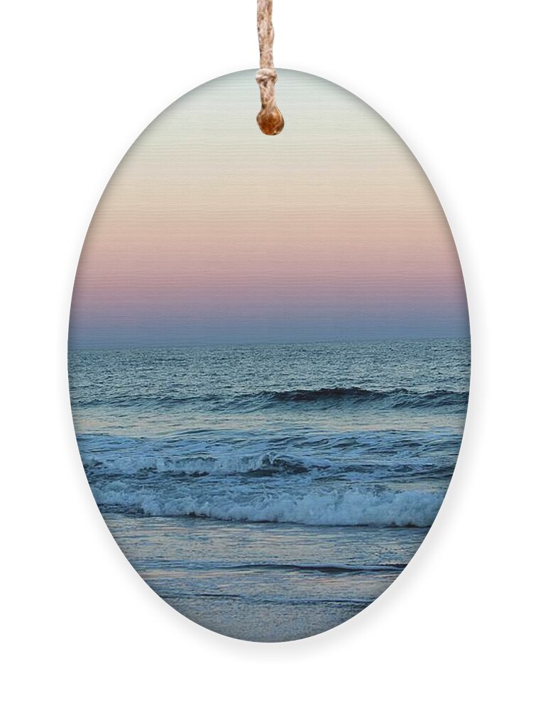 Colorful Ornament featuring the photograph Pink And Blue Sky by Cynthia Guinn