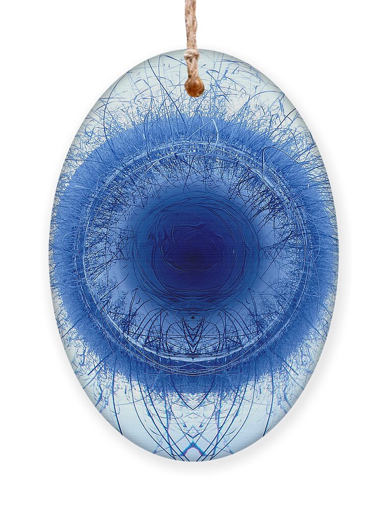 Finland Ornament featuring the photograph Planet Blue 2 by Jouko Lehto