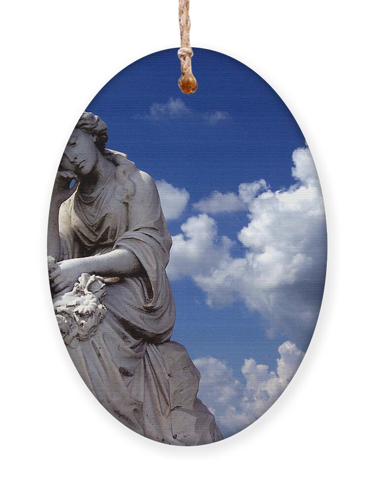 Cemetery Ornament featuring the photograph Remembering a Loved One by David T Wilkinson