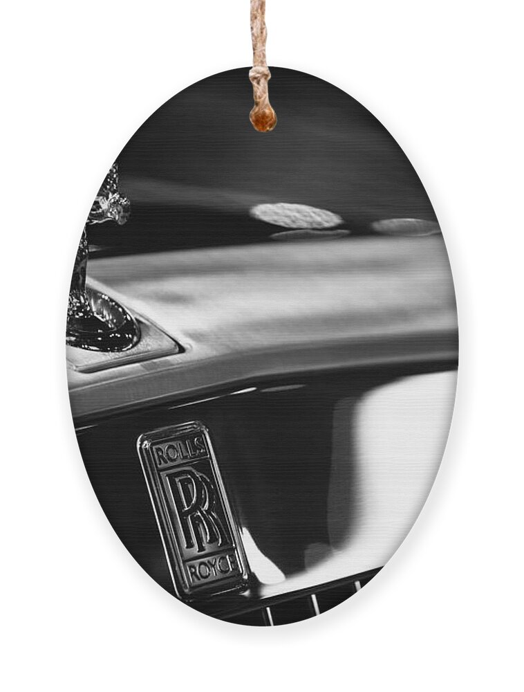 Phantom Drophead Coup� Ornament featuring the photograph Rolls Royce by Sebastian Musial
