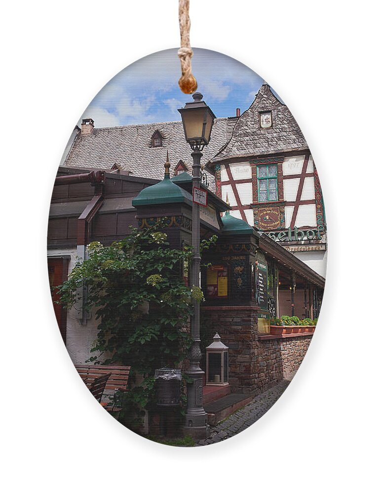 Alankomaat Ornament featuring the photograph Rudesheim by Jouko Lehto