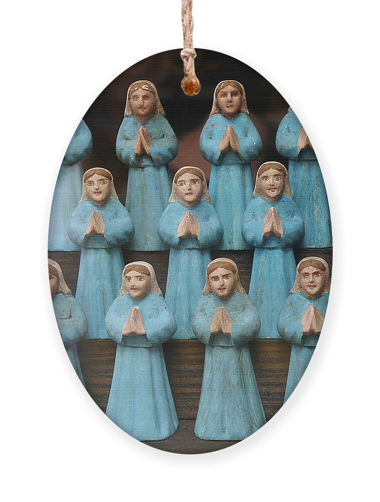 Richard Reeve Ornament featuring the photograph San Juan - Sisters Eleven by Richard Reeve