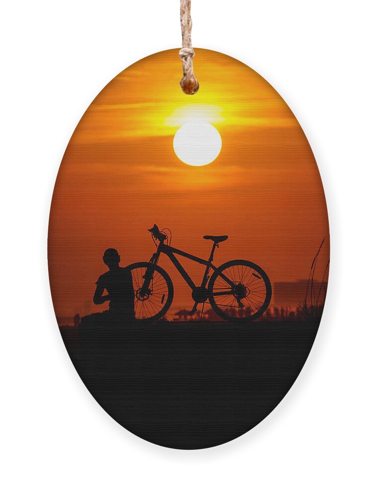 Flordia Ornament featuring the photograph Silhouette by Robert L Jackson