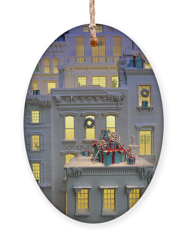 Small Ornament featuring the photograph Small World - Tiffany Christmas 1 by Richard Reeve
