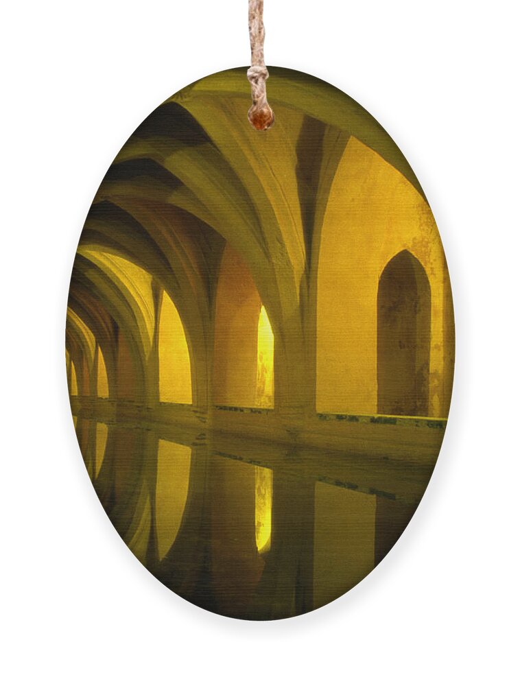 Bath Ornament featuring the photograph Spanish Bath by Max Waugh