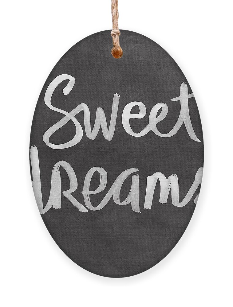 Dreams Ornament featuring the mixed media Sweet Dreams by Linda Woods