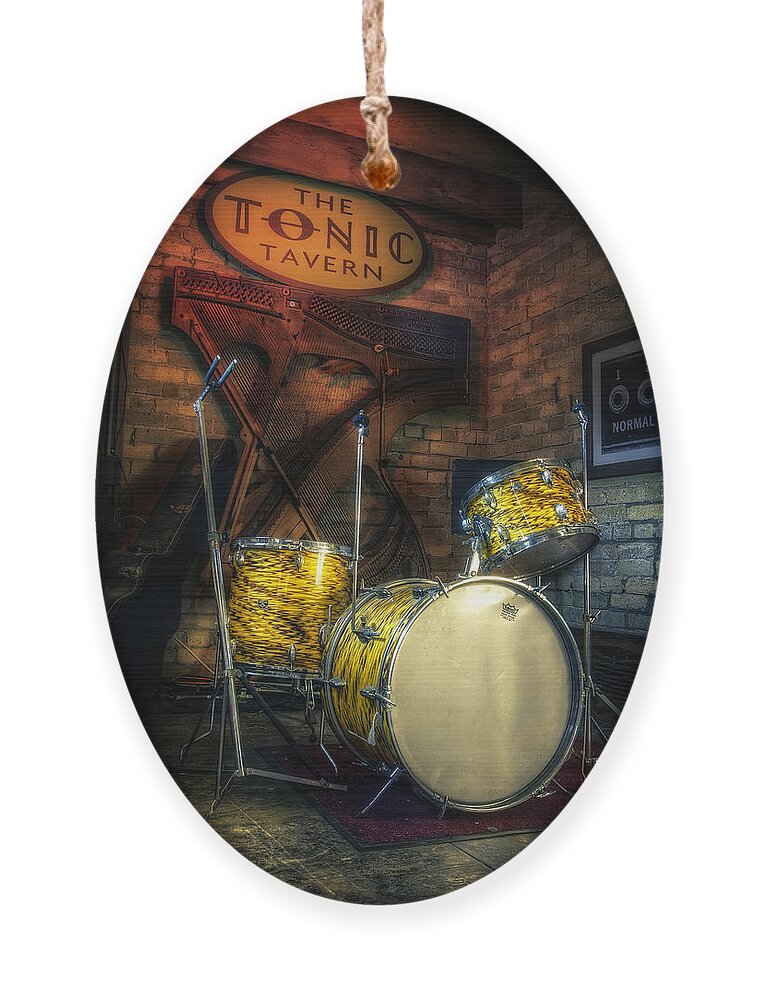 Drums Ornament featuring the photograph The Tonic Tavern by Scott Norris