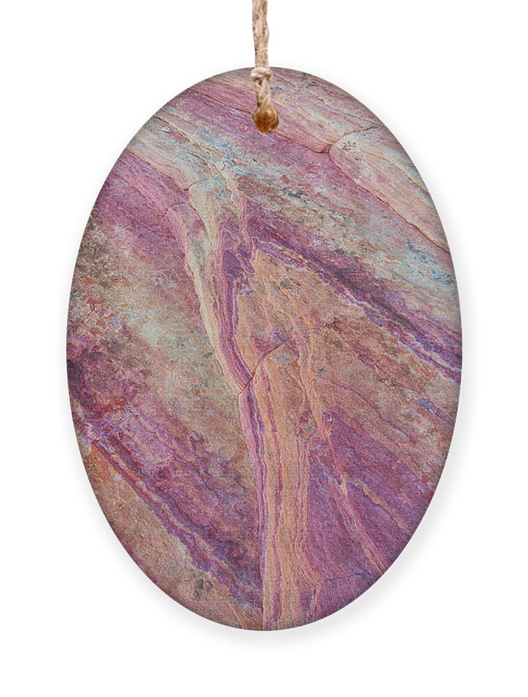 Abstract Ornament featuring the photograph The Valley Floor by Darren White