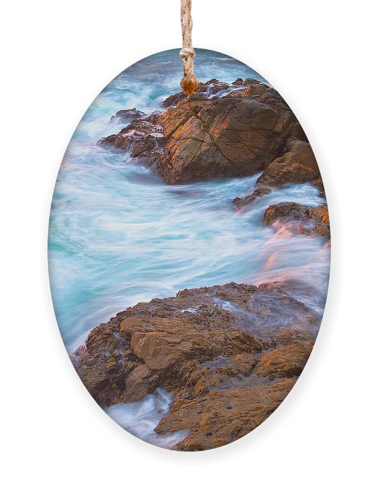 American Landscapes Ornament featuring the photograph The Wave by Jonathan Nguyen