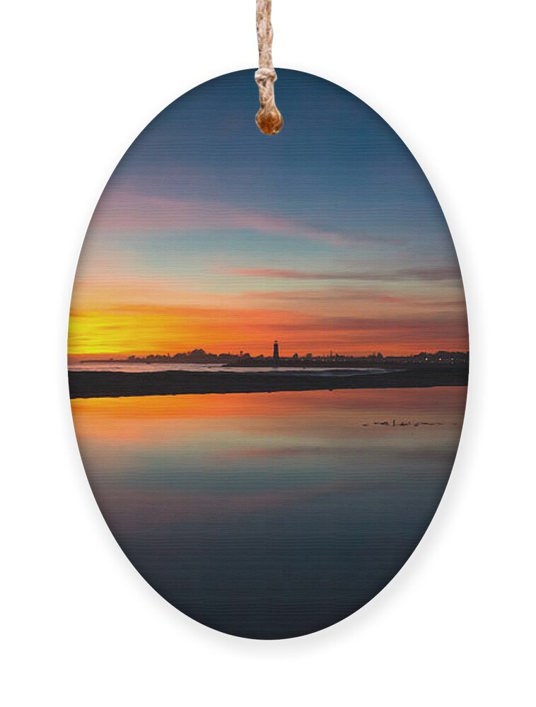 Beach Ornament featuring the photograph Twin Lakes Reflections by Weir Here And There