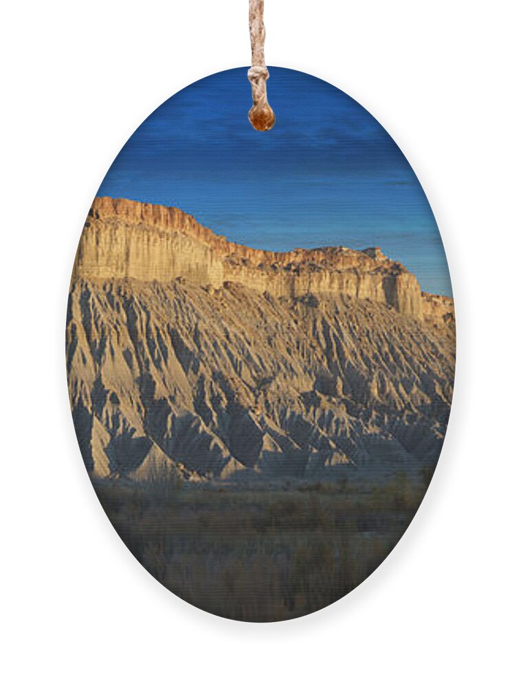 Landscape Ornament featuring the photograph Utah Outback 40 Panoramic by Mike McGlothlen