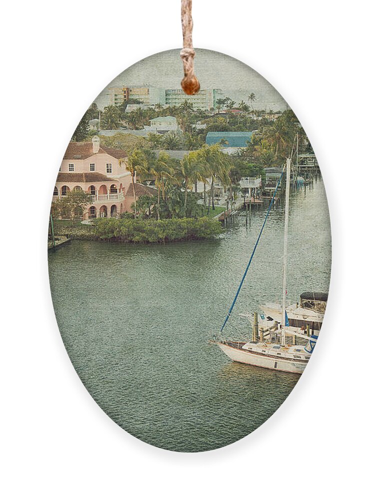 Fort Myers Beach Ornament featuring the photograph View at Fort Myers Beach - Florida by Kim Hojnacki