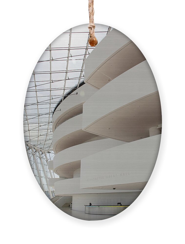 Abstract Building Ornament featuring the photograph Kauffman Center for Performing Arts by Mike McGlothlen
