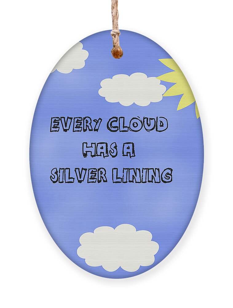 Every cloud has a silver lining Poster by Georgia Fowler - Fine