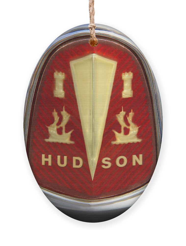 Hudson Ornament featuring the photograph Hudson Grill Ornament by Mike McGlothlen