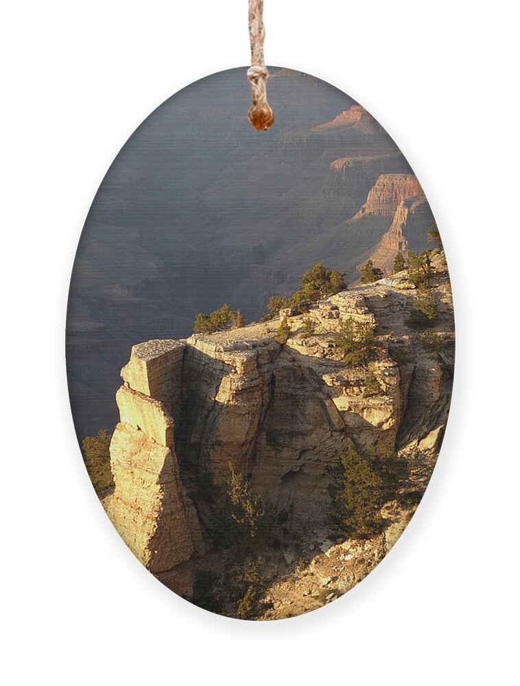 Grand Canyon Ornament featuring the photograph Sunset At The Grand Canyon V by Julie Niemela