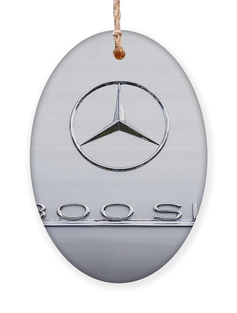 Mercedes Benz Ornament featuring the photograph 300 Sl by Dennis Hedberg