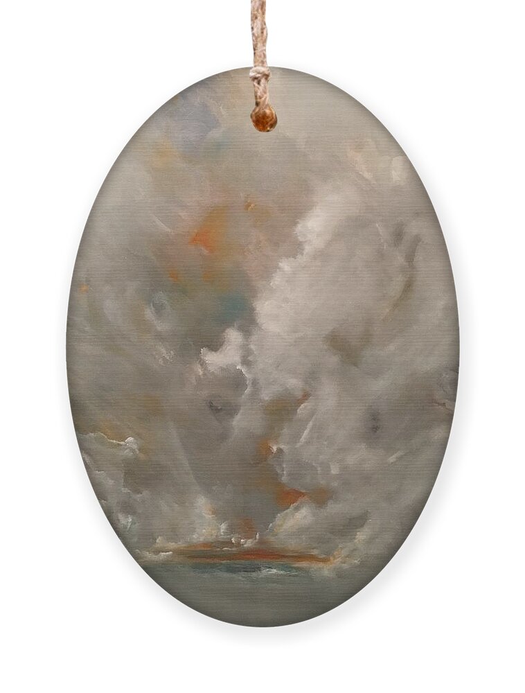 Abstract Ornament featuring the painting Solo Io by Soraya Silvestri