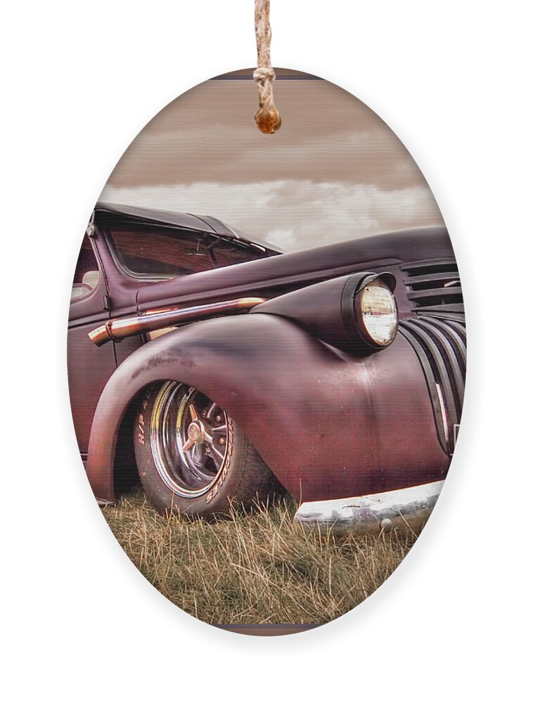 Chevrolet Truck Ornament featuring the photograph 1941 Rusty Chevrolet by Gill Billington