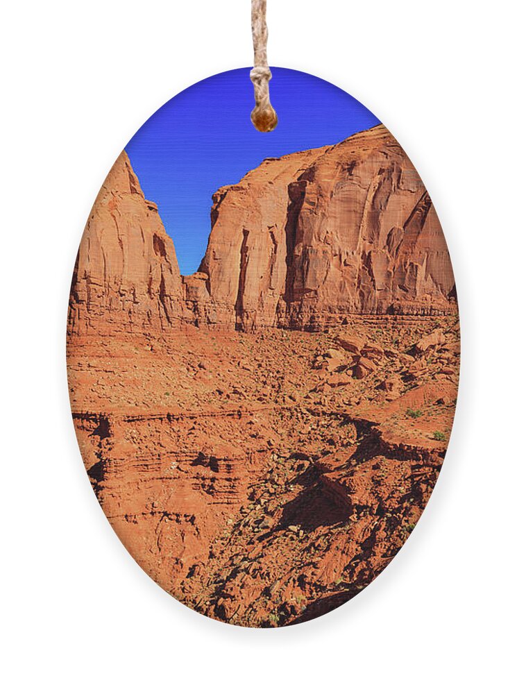 Monument Valley Ornament featuring the photograph Monument Valley #3 by Raul Rodriguez