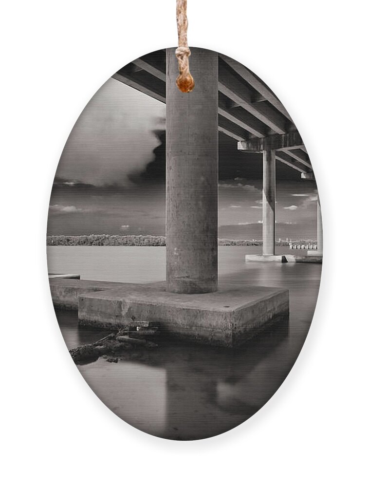 Everglades Ornament featuring the photograph San Marco Bridge by Raul Rodriguez