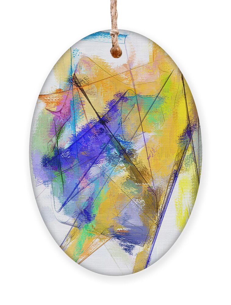 Abstract Ornament featuring the digital art Abstract 1836 by Rafael Salazar