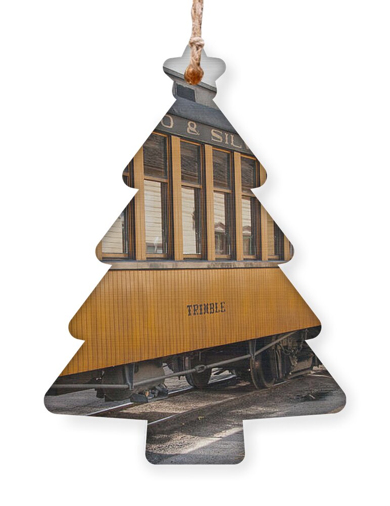 Colorado Ornament featuring the photograph Along the Passenger Cars by Marilyn Cornwell