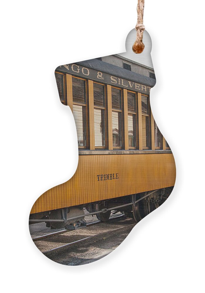 Colorado Ornament featuring the photograph Along the Passenger Cars by Marilyn Cornwell