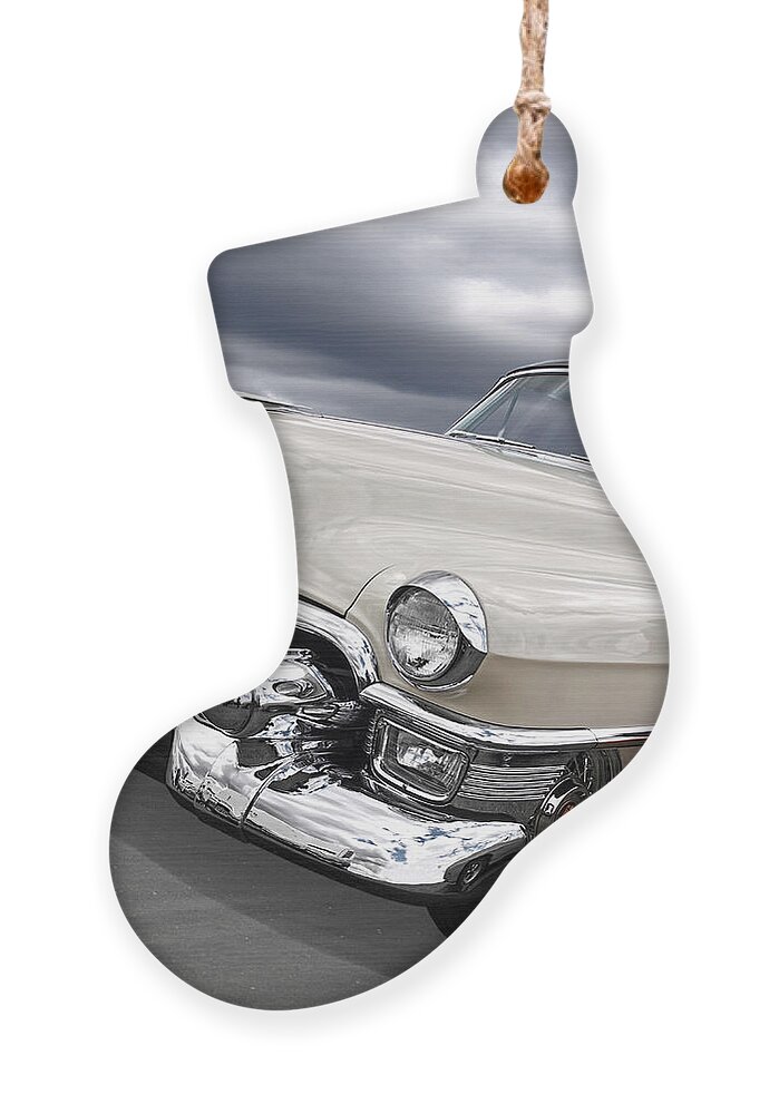 Cadillac Ornament featuring the photograph Cream Of The Crop - '53 Cadillac by Gill Billington