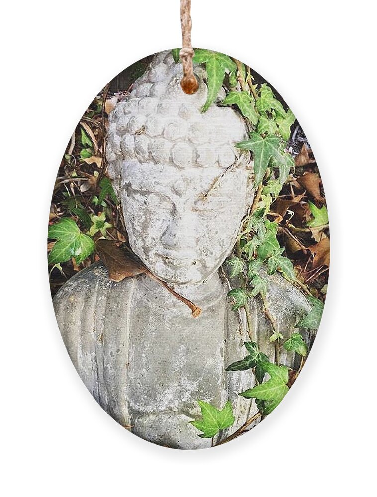 Buddha Ornament featuring the photograph As One by Denise Railey
